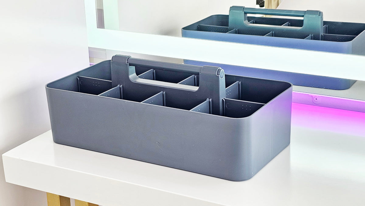 Enjoy Organizer - Large Portable Compartment Divided Storage Caddy - Made In USA